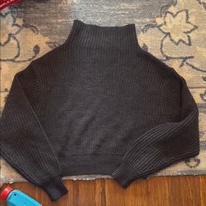 Aritzia grey Turtleneck Sweater
